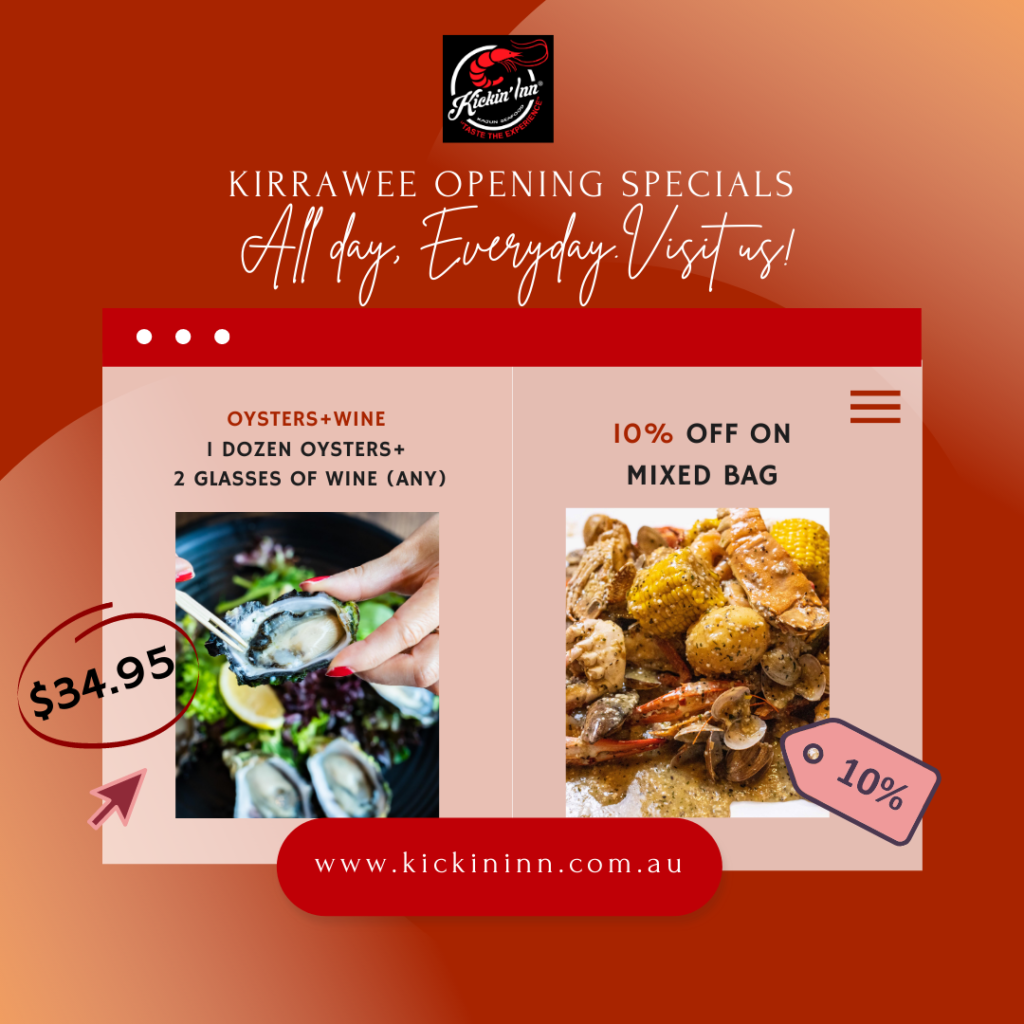 Kirrawee Opening Specials!