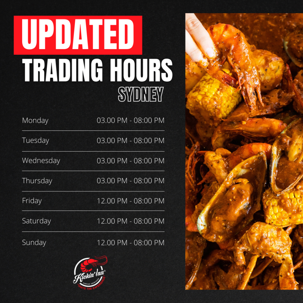 Updated Trading Hours (SYDNEY)