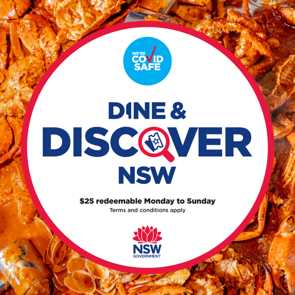 ? Dine & Discover Vouchers Accepted! ?