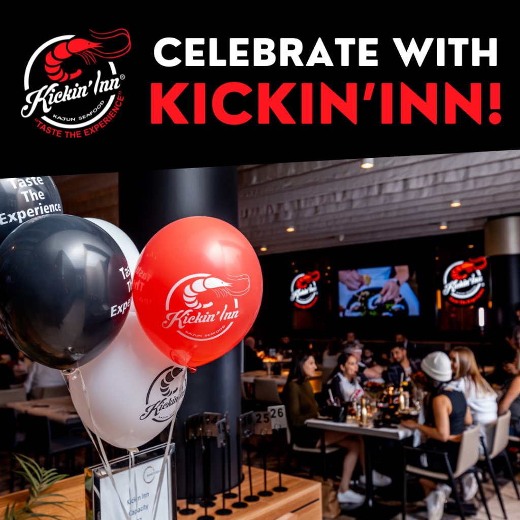 Celebrate With Kickin’Inn! ?