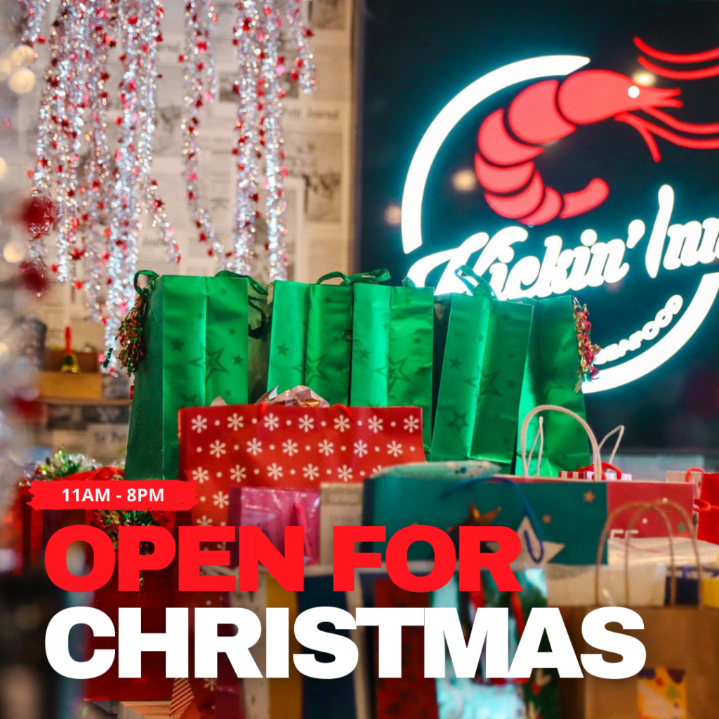 ? WE ARE OPEN FOR CHRISTMAS! ?