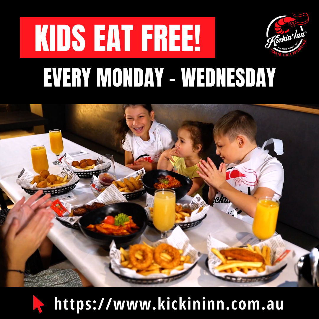 KIDS EAT FREE! 👧🏻🧒🏼