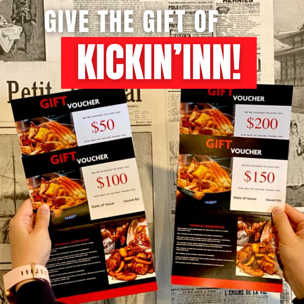 ? Give the gift of Kickin’Inn! ?