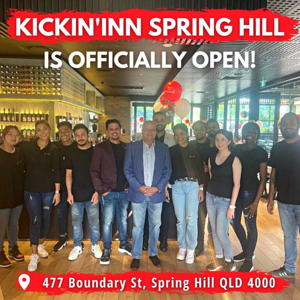 QUEENSLAND! Kickin’Inn Spring Hill is officially open! ?