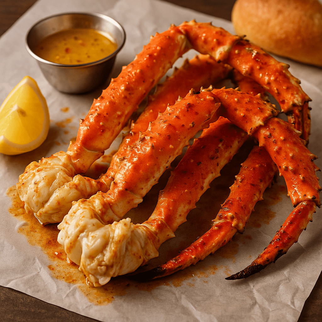 King Crab Legs at Kickin’Inn - Juicy Seafood Dining in Australia